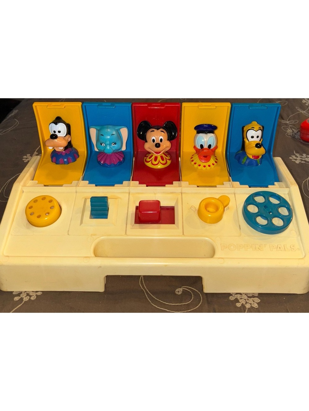 Disney Poppin’ Pals Playskool Pop-Up Toy 1980 *WORKS!*